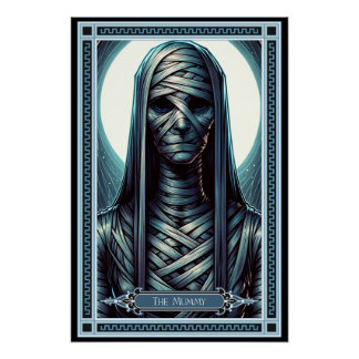 Póster La Carta de Tarot de la Momia