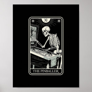 Póster La carta de tarot Pinller