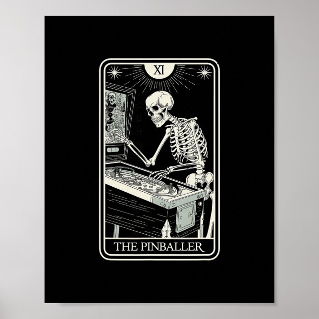 Póster La carta de tarot Pinller (Frente)