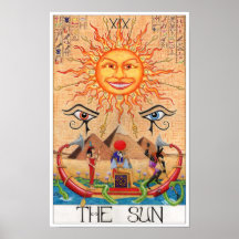 La carta del tarot del Sol