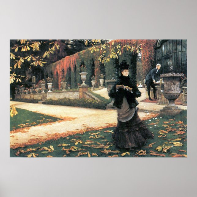 Póster La carta fue útil por James Tissot (Frente)