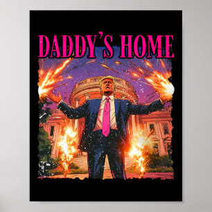 Póster La Casa Blanca de Daddys Trump