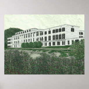 Póster La casa de la montaña de Catskill