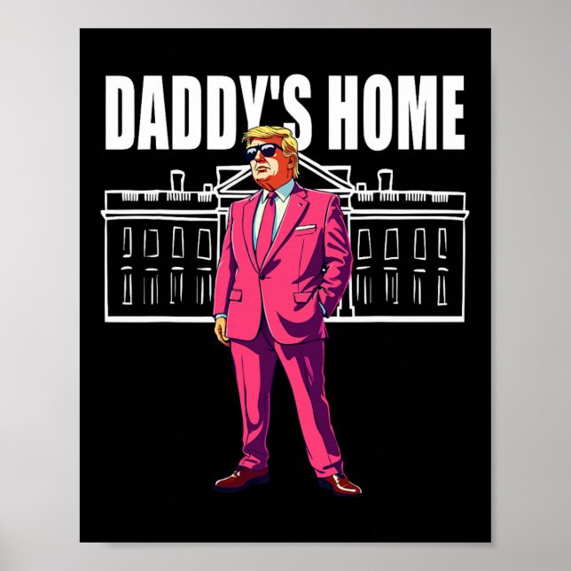 Póster La casa de papá Trump 2024 (Frente)