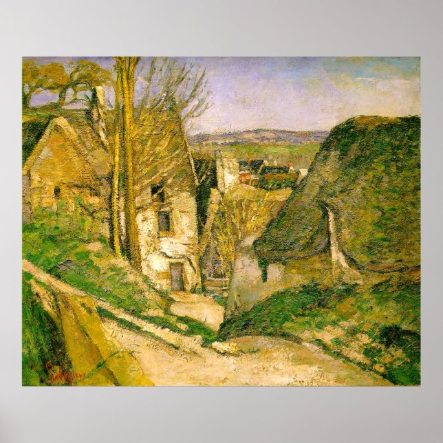 Póster La casa de Paul Cezanne Poster (Frente)
