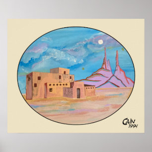 PÓSTER LA CASA DE R.C. GORMAN