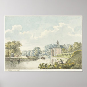 Póster La casa de Rupelmonde en el Vecht (1754 - 1820)