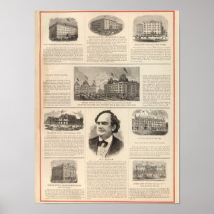 Póster La casa de Sturtevant, Nueva York