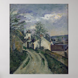 Póster La casa del doctor Gachet en Auvers, 1872-73