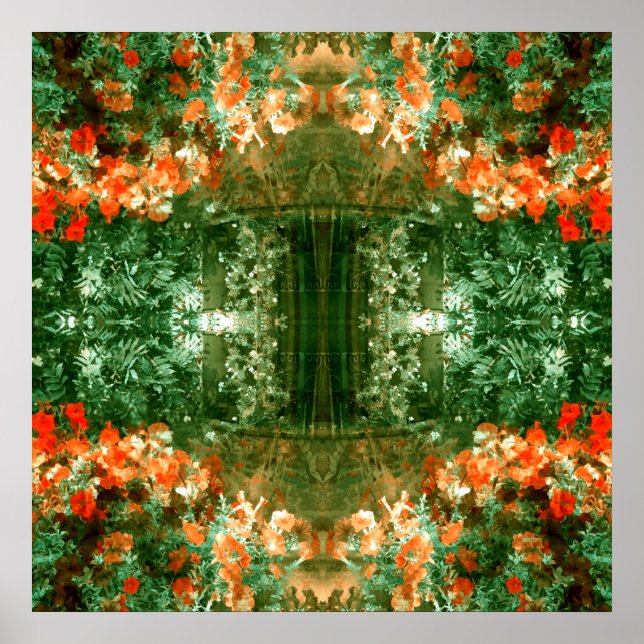 Póster La Casa del Jardín...... (Frente)