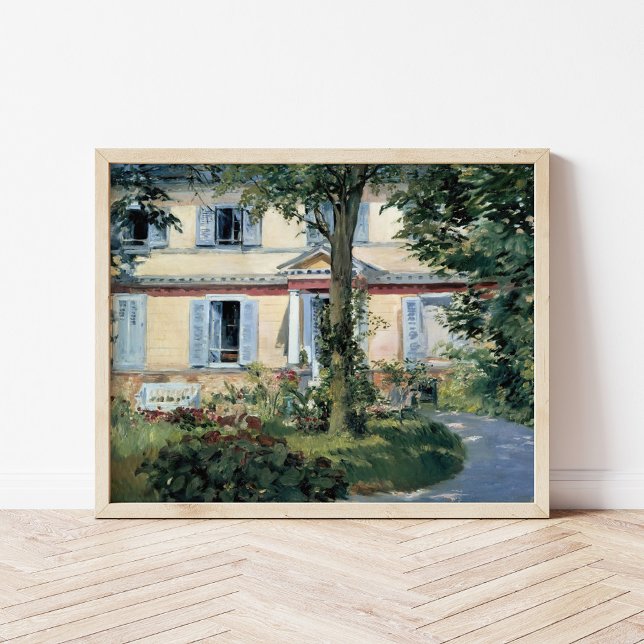 Póster La casa en Rueil | Édouard Manet (Subido por el creador)