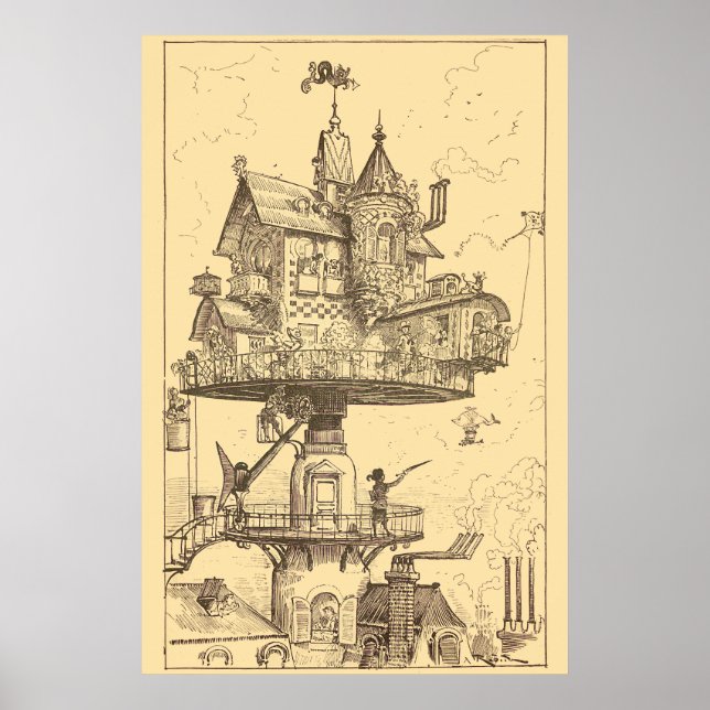 Póster La Casa Rotativa (Frente)