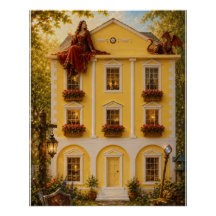La casa viva de la maga de la casa de muñecas