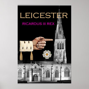 Póster La "catedral de Leicester es la mía!" dice a