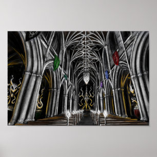 Póster La Catedral de los Antiguos Impresos