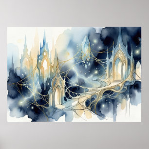 Póster La Catedral del Aliento Luminoso