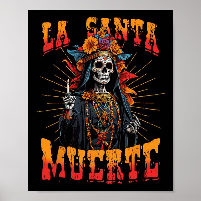 Póster La Catrina Cinco De Mamáes (Frente)