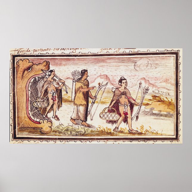 Póster La caza, 1579 (Frente)