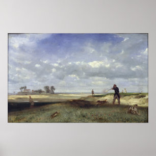 Póster La caza, 1847