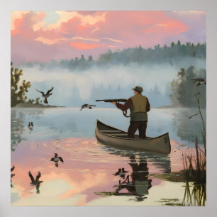 Póster La caza comienza la temporada de caza de recompens