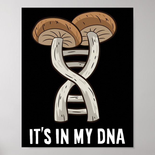 Póster La caza de hongos micología escoge hongos está en  (Frente)