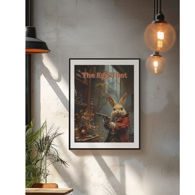 Póster La caza de huevos, la caza de conejitos de Pascua (Subido por el creador)