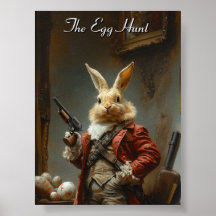La caza de huevos, la caza de conejitos de Pascua