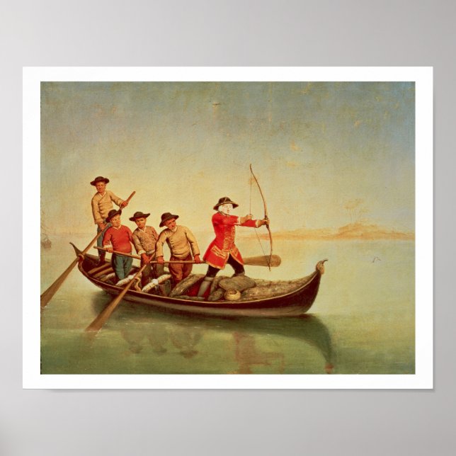 Póster La caza del pato (Frente)