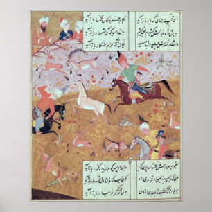 Póster La caza real