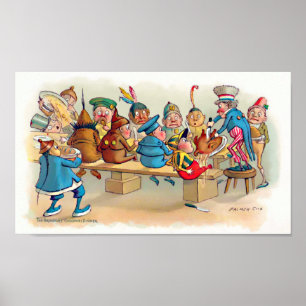 Póster La cena de los Navidades Brownie