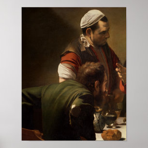 Póster La cena en Emmaus, 1601
