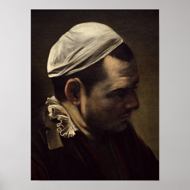 Póster La cena en Emmaus, 1601 (Frente)