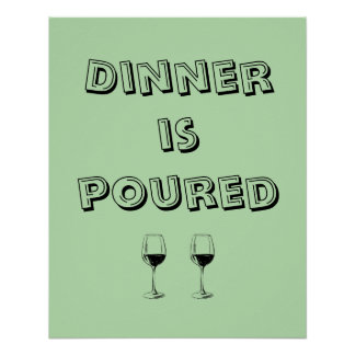Póster La cena es
