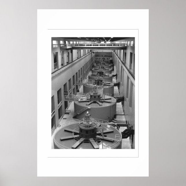 Póster la central eléctrica (Frente)