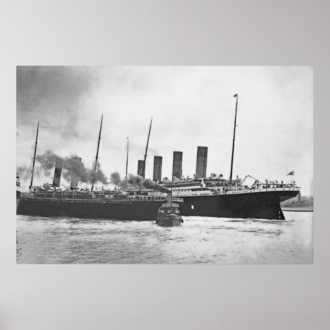 Póster La cercana señorita Titanic (Frente)