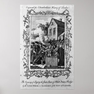 Póster La ceremonia de la colocación