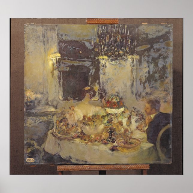 Póster La champaña (Frente)