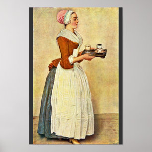 Póster La Chica De Chocolate (Miss Baldauf), De Liotard J
