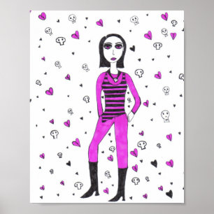 Póster La chica del Punk