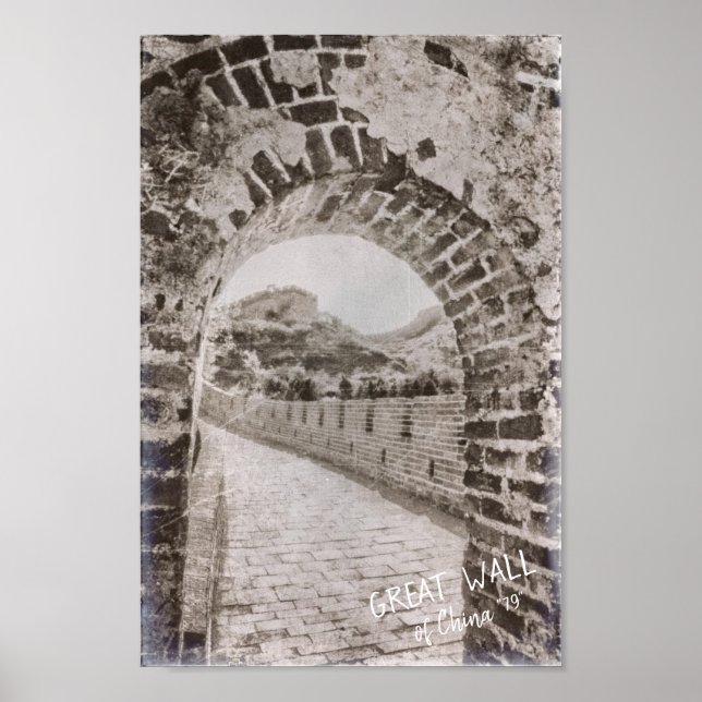 Póster La China antigua, el viejo escenario de la Gran Mu (Frente)