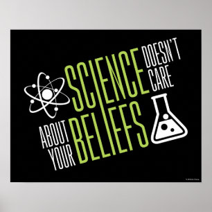 Póster La ciencia no cuida