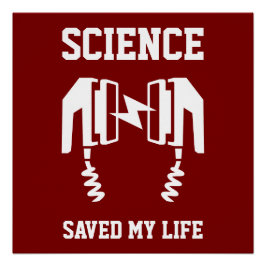 Póster La ciencia salvó mi vida