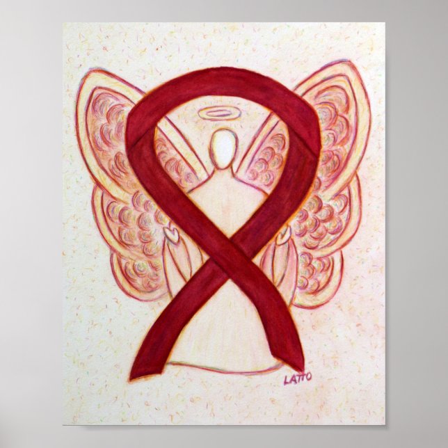 Póster La cinta de la toma de conciencia de Borgoña Ángel (Frente)