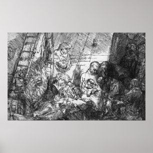 Póster La circuncisión, 1654