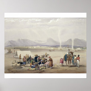 Póster La ciudad de Candahar, de 'bosquejos en Afghaunist