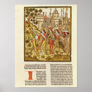 Póster La ciudad de Dios y la ciudad de este siglo