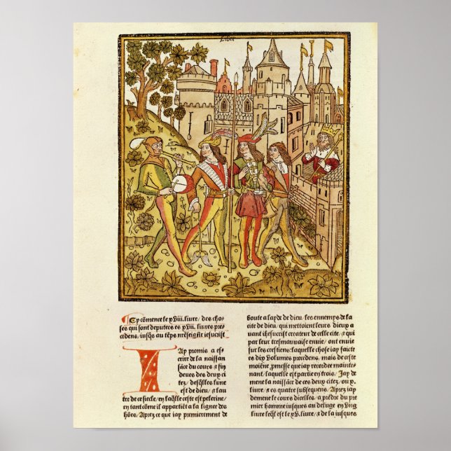 Póster La ciudad de Dios y la ciudad de este siglo (Frente)