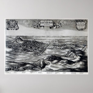 Póster La ciudad de Edimburgo del sur