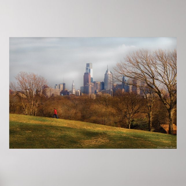 Póster La ciudad de Filadelfia (Frente)
