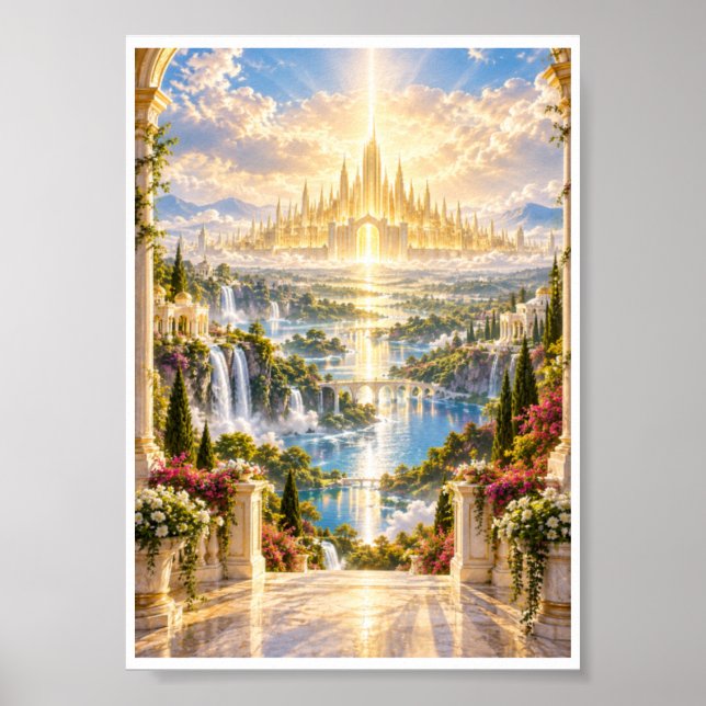 Póster La Ciudad de la Luz (Frente)
